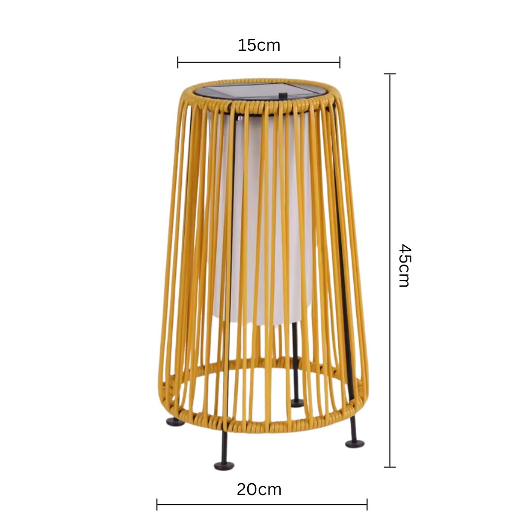 Solaro Rattan Floor Light