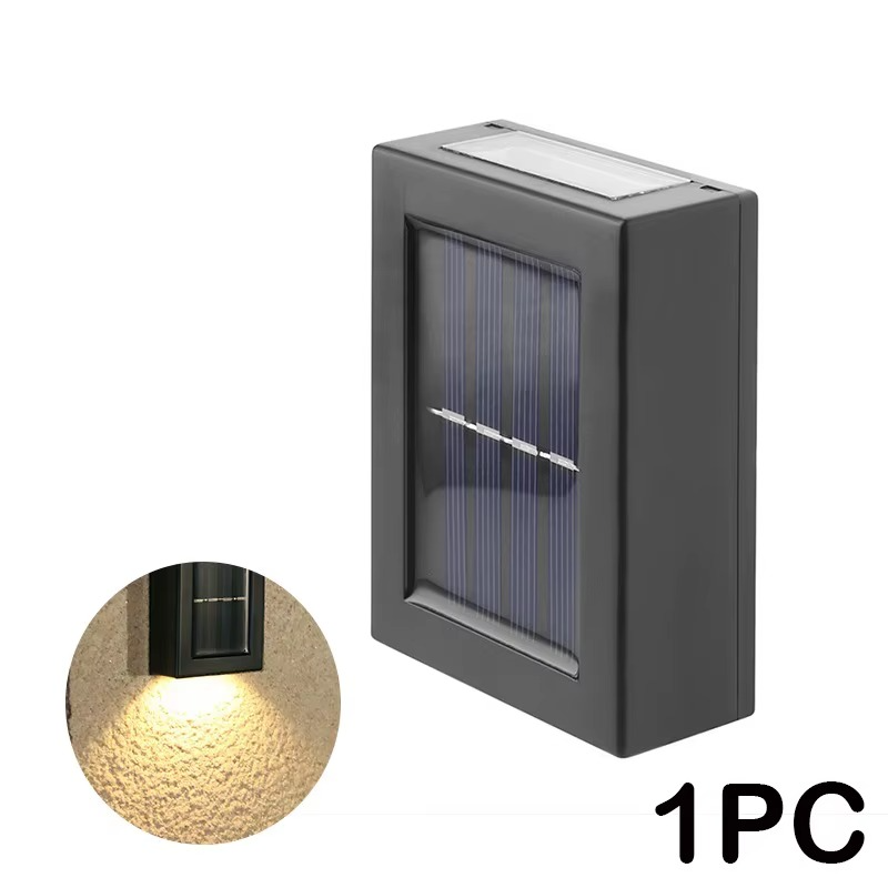 GlowEdge - Solar LED Wall Light