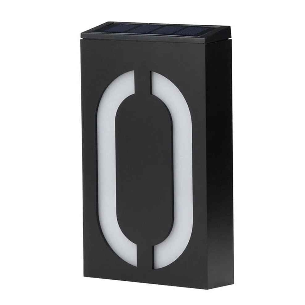 Illuminated Solar Address Sign for Your Home
