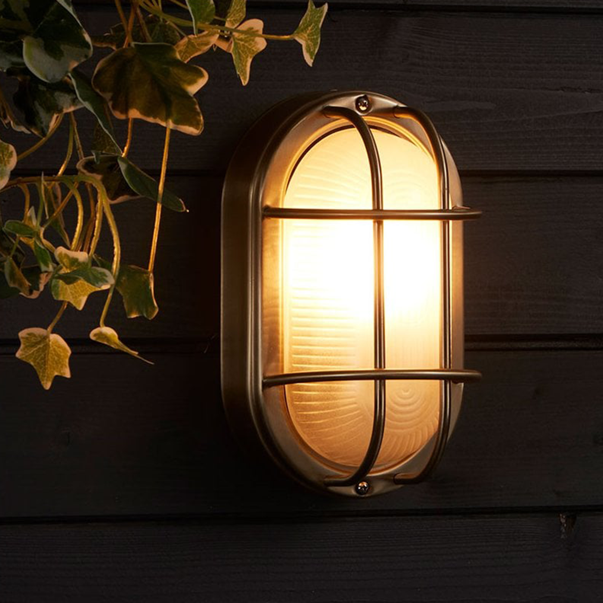 RustiGlow - Oval Wall Light