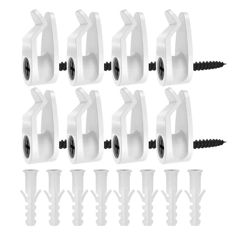 Weatherproof Outdoor Light Clips – LED Fairy Light Hooks for Garden, Christmas & Party Decor