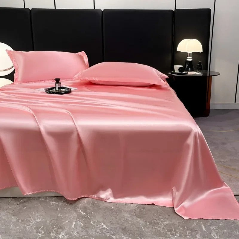 LuxeSilk – Premium Satin Bed Sheets