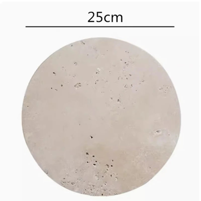 Natural Beige Marble Display Tray