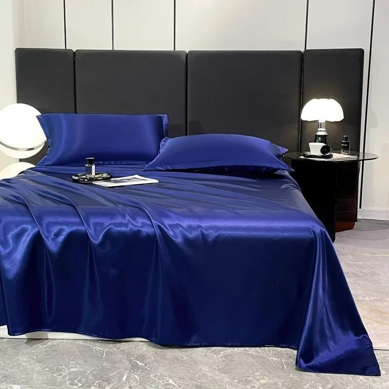 LuxeSilk – Premium Satin Bed Sheets