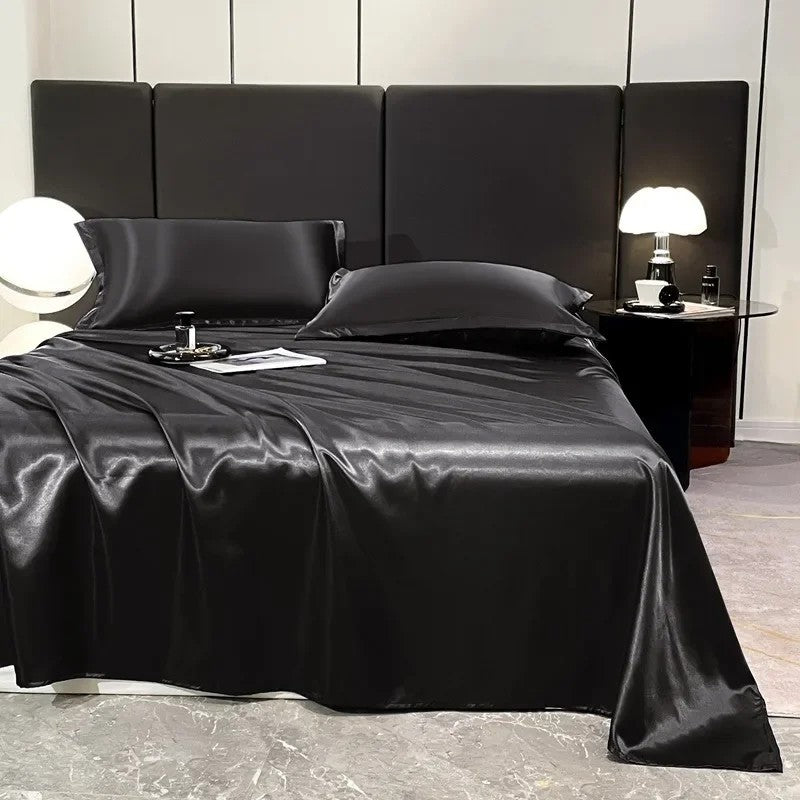 LuxeSilk – Premium Satin Bed Sheets