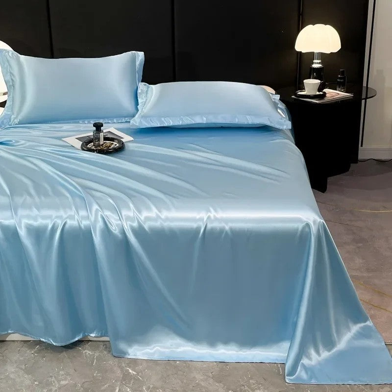 LuxeSilk – Premium Satin Bed Sheets