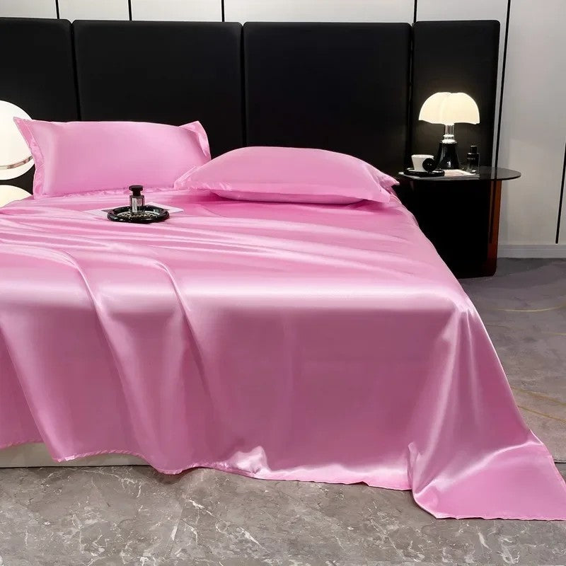 LuxeSilk – Premium Satin Bed Sheets
