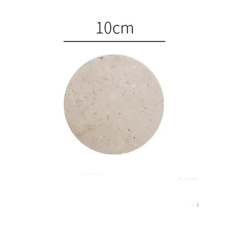 Natural Beige Marble Display Tray