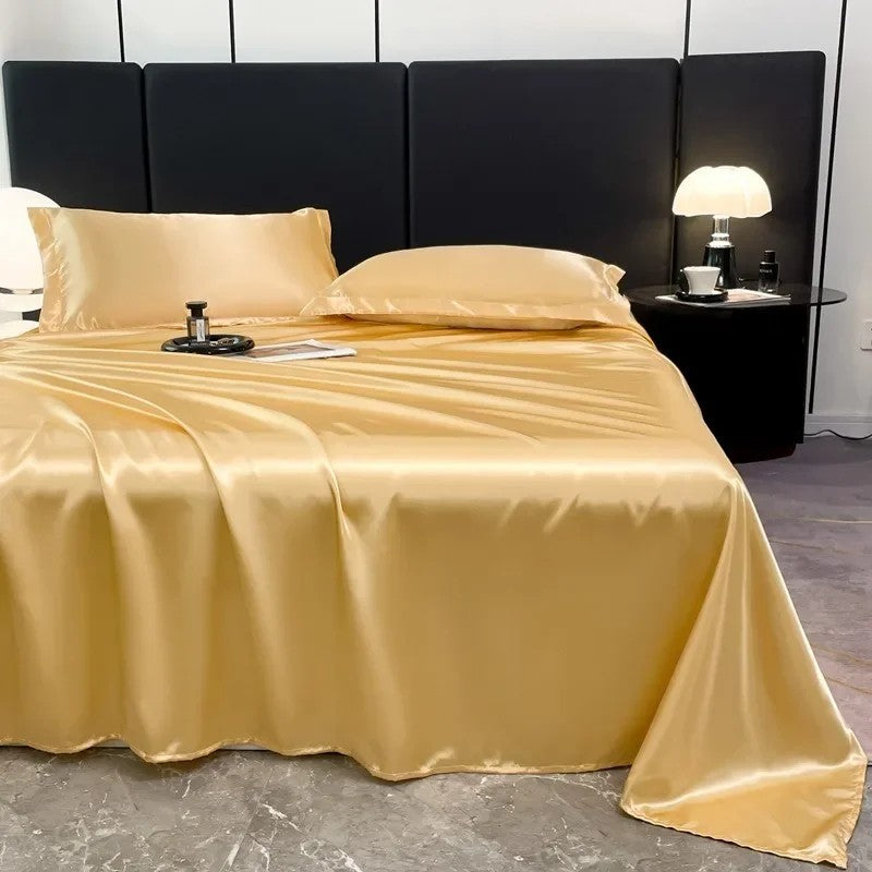 LuxeSilk – Premium Satin Bed Sheets