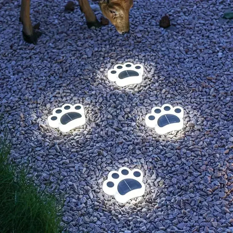 PawLume – Solar Garden Paw Lights