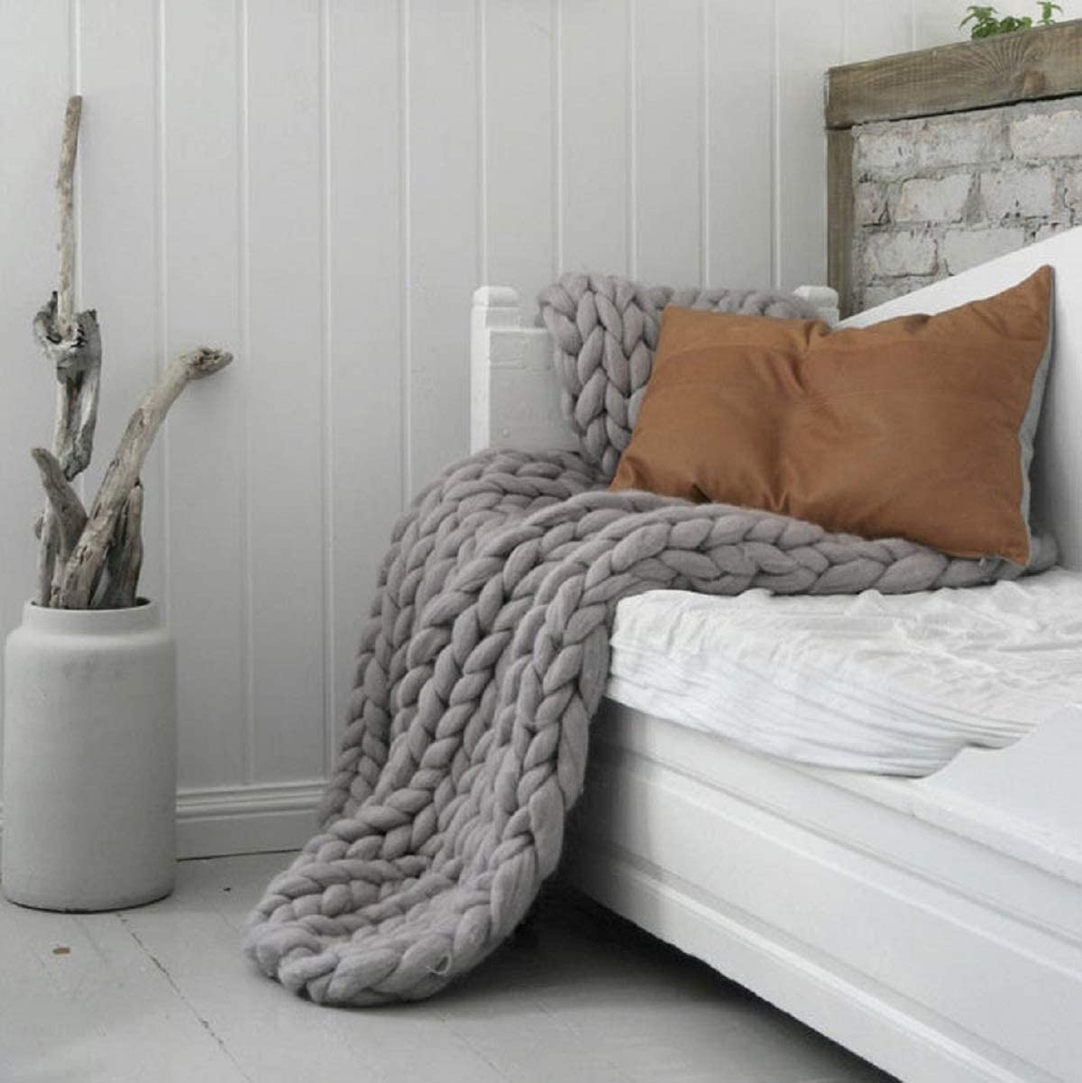 Delara – Luxurious Knit Weighted Blanket for Restful Sleep & Cozy Comfort