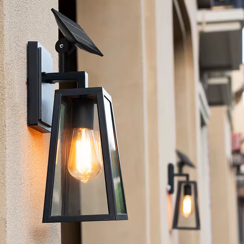 Galio – LED Solar Wall Lantern