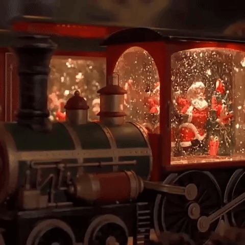 Christmas Snow Effect Train Deluxe