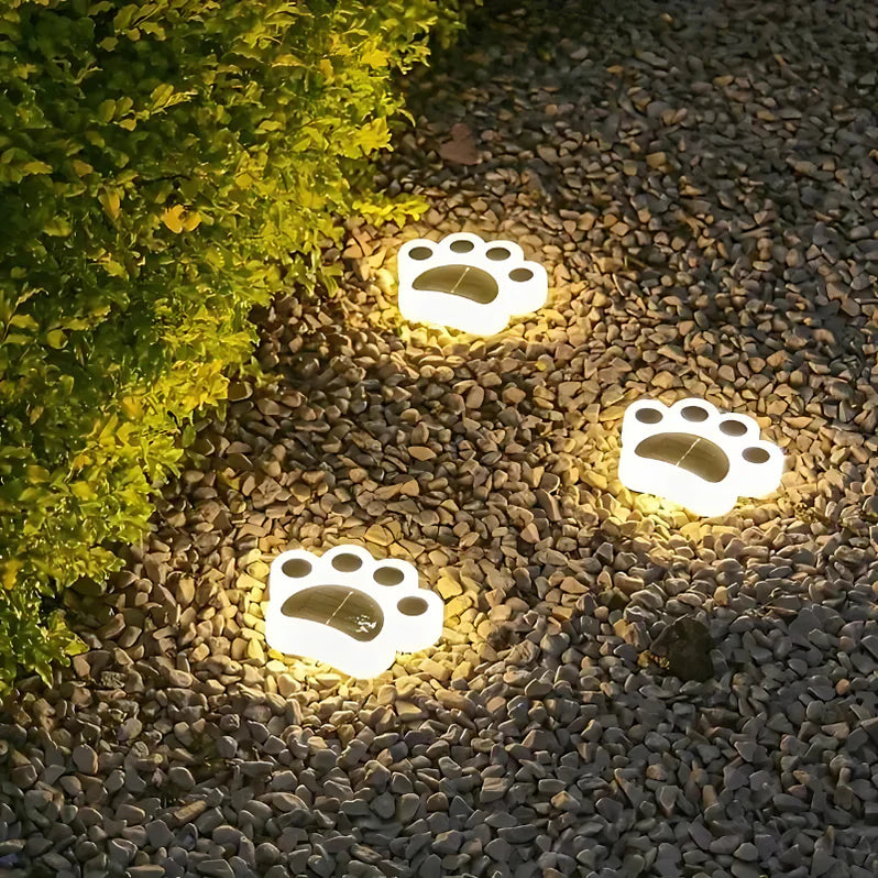 PawLume – Solar Garden Paw Lights
