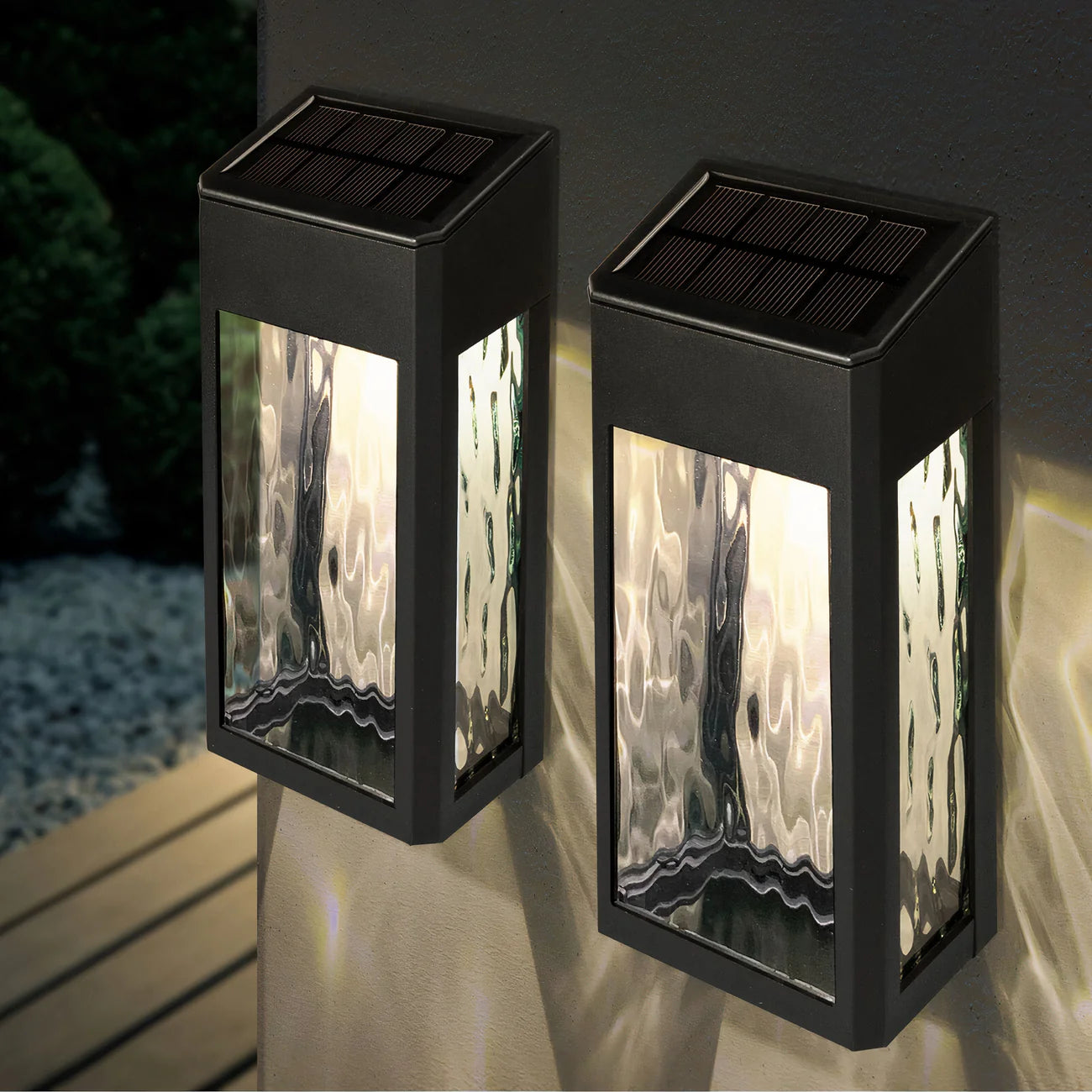 FloraGlow - Solar Decorative Wall Light