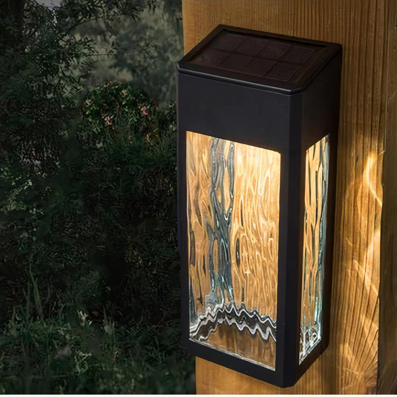 FloraGlow - Solar Decorative Wall Light
