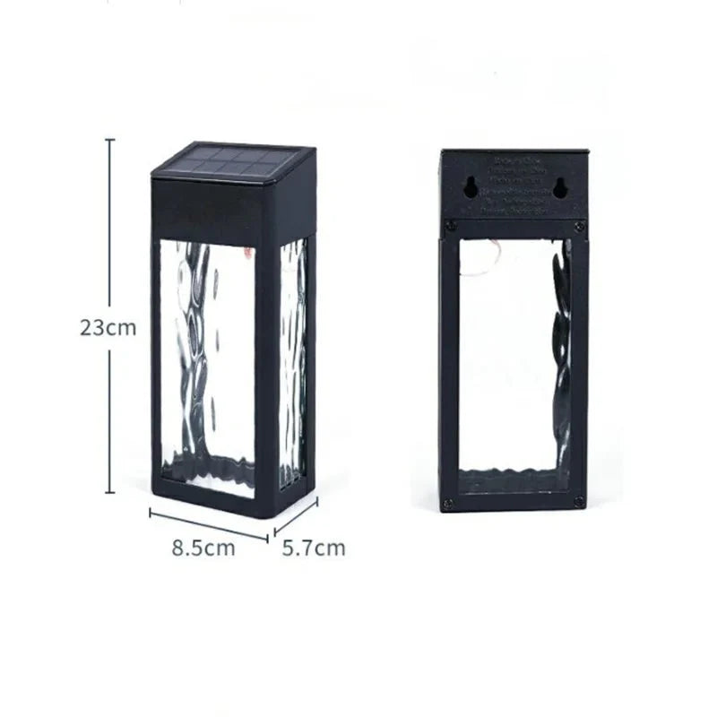 FloraGlow - Solar Decorative Wall Light