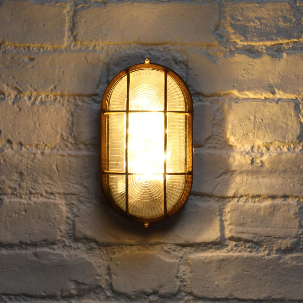 RustiGlow - Oval Wall Light