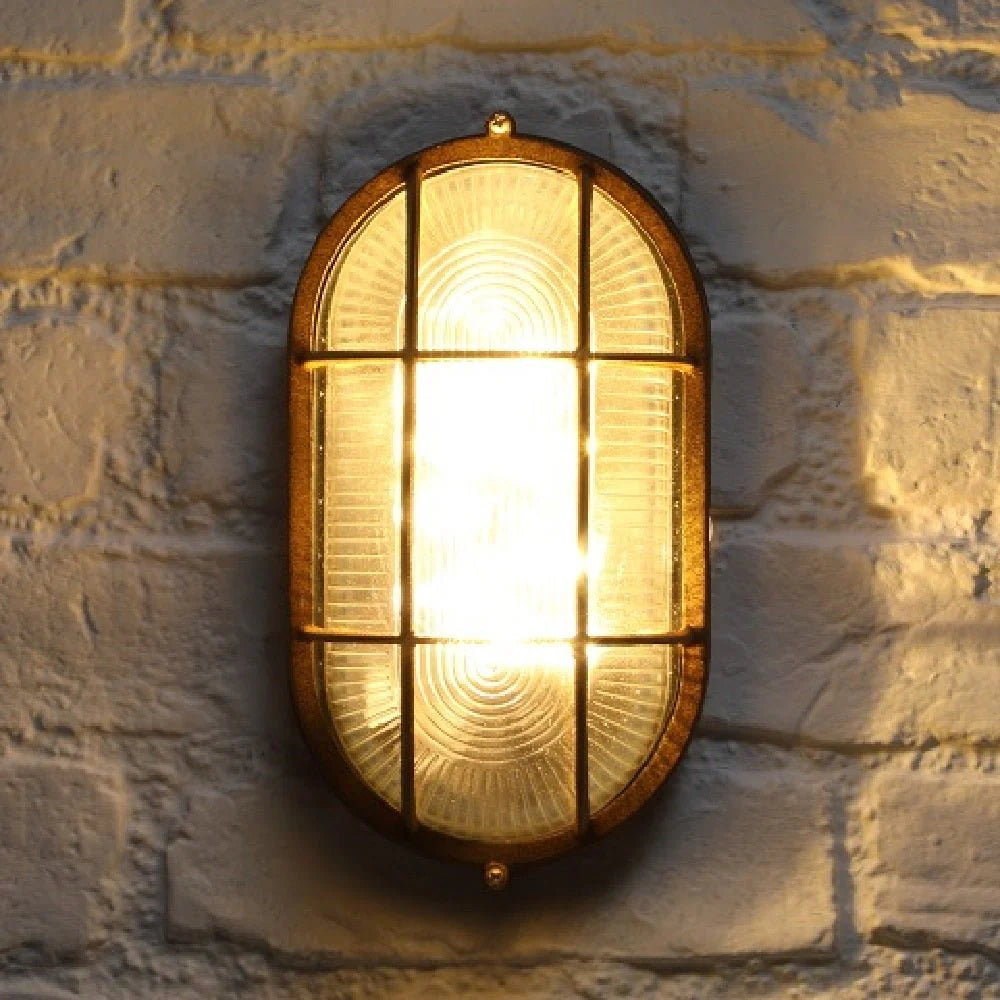 RustiGlow - Oval Wall Light