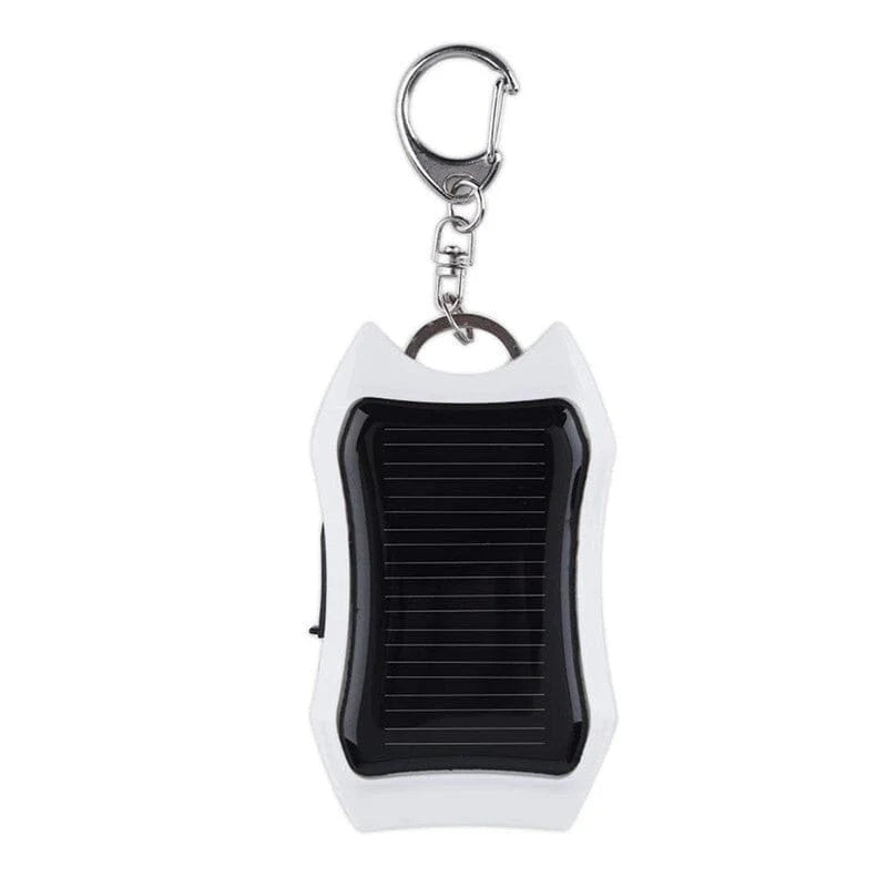 Portable Solar Power Bank Keychain