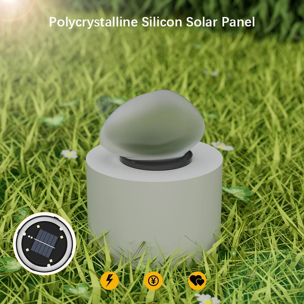 GlowPebble Solar Garden Lights