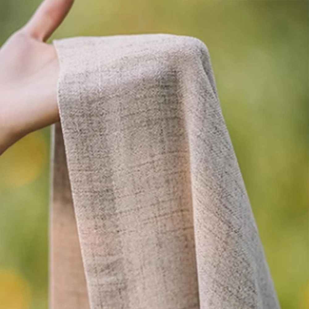 Japanese-Style Cotton Linen Curtains