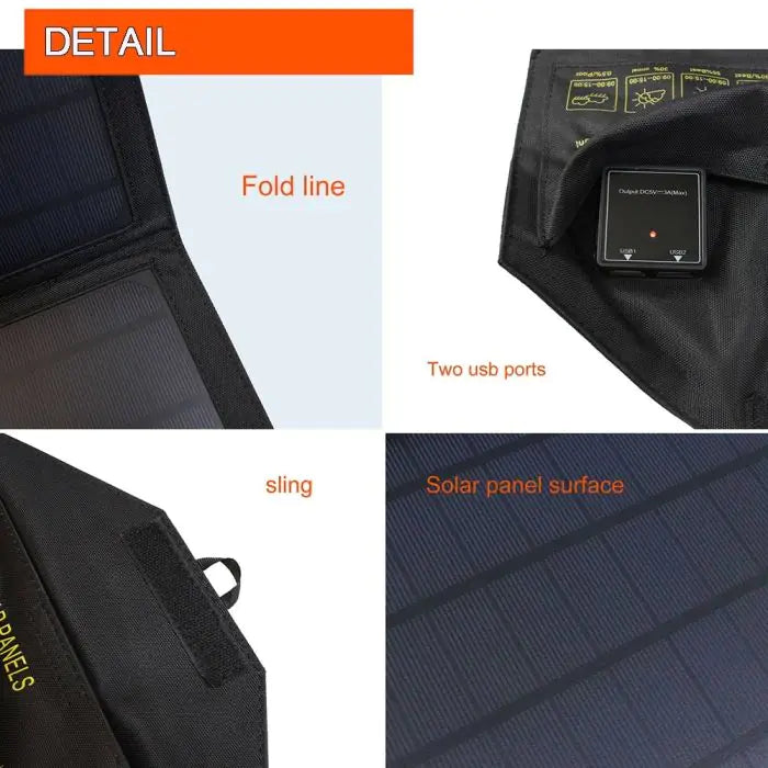 SunPort 21 – Portable Solar Panel Charger