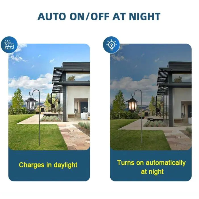 LumiCoach – Premium Solar Garden Lantern