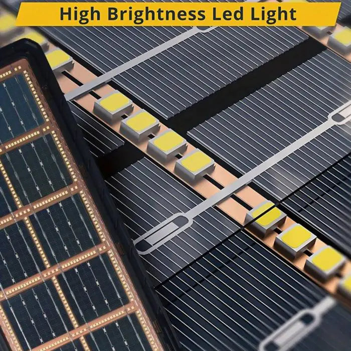 SolarEdge Pro – Solar Flood Light with Remote & Sensor