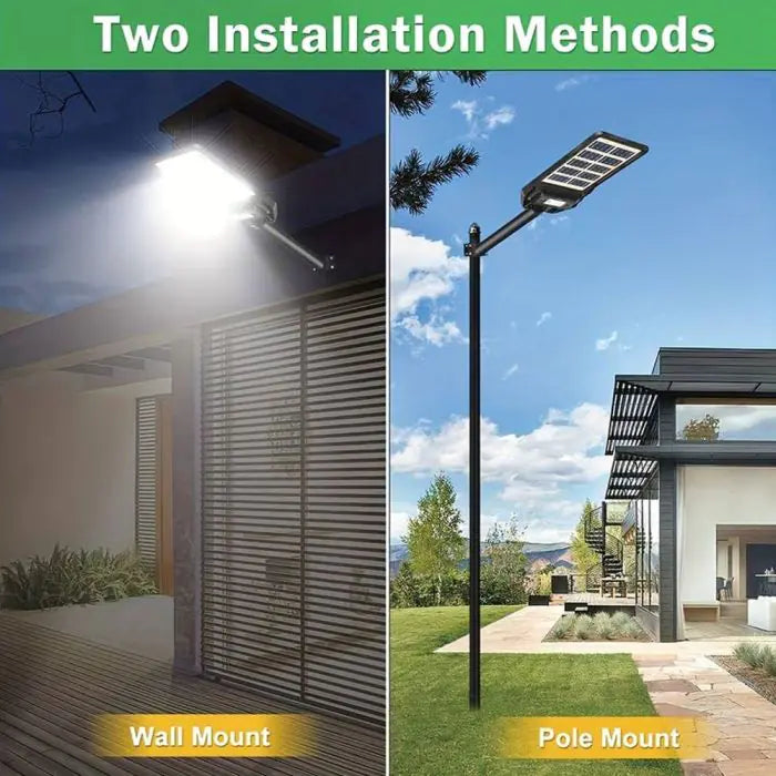 SolarEdge Pro – Solar Flood Light with Remote & Sensor