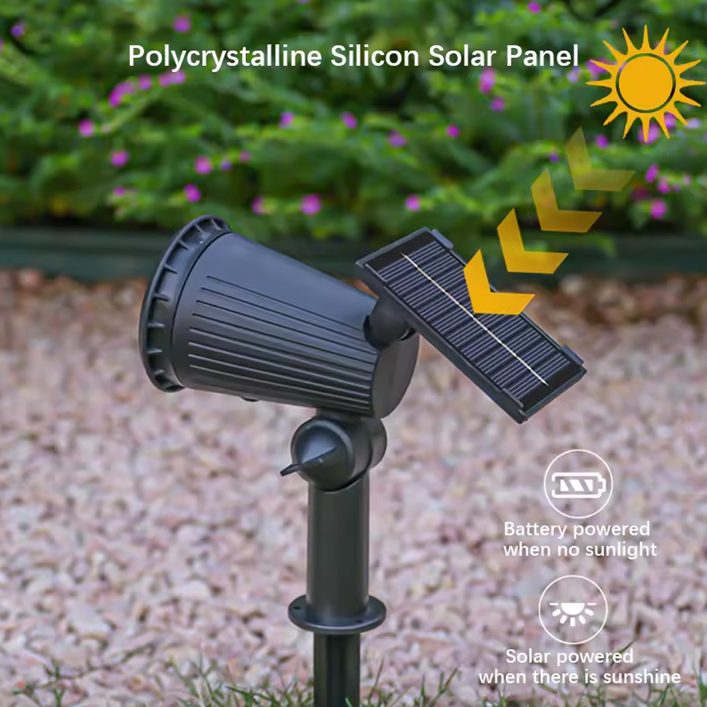 3-Pack Solar Stake Lights – Warm Glow