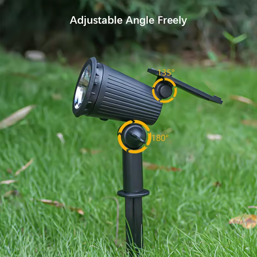 3-Pack Solar Stake Lights – Warm Glow
