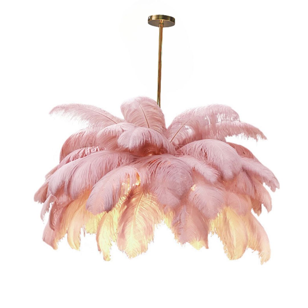Feathra – Elegant Feather Ceiling Light