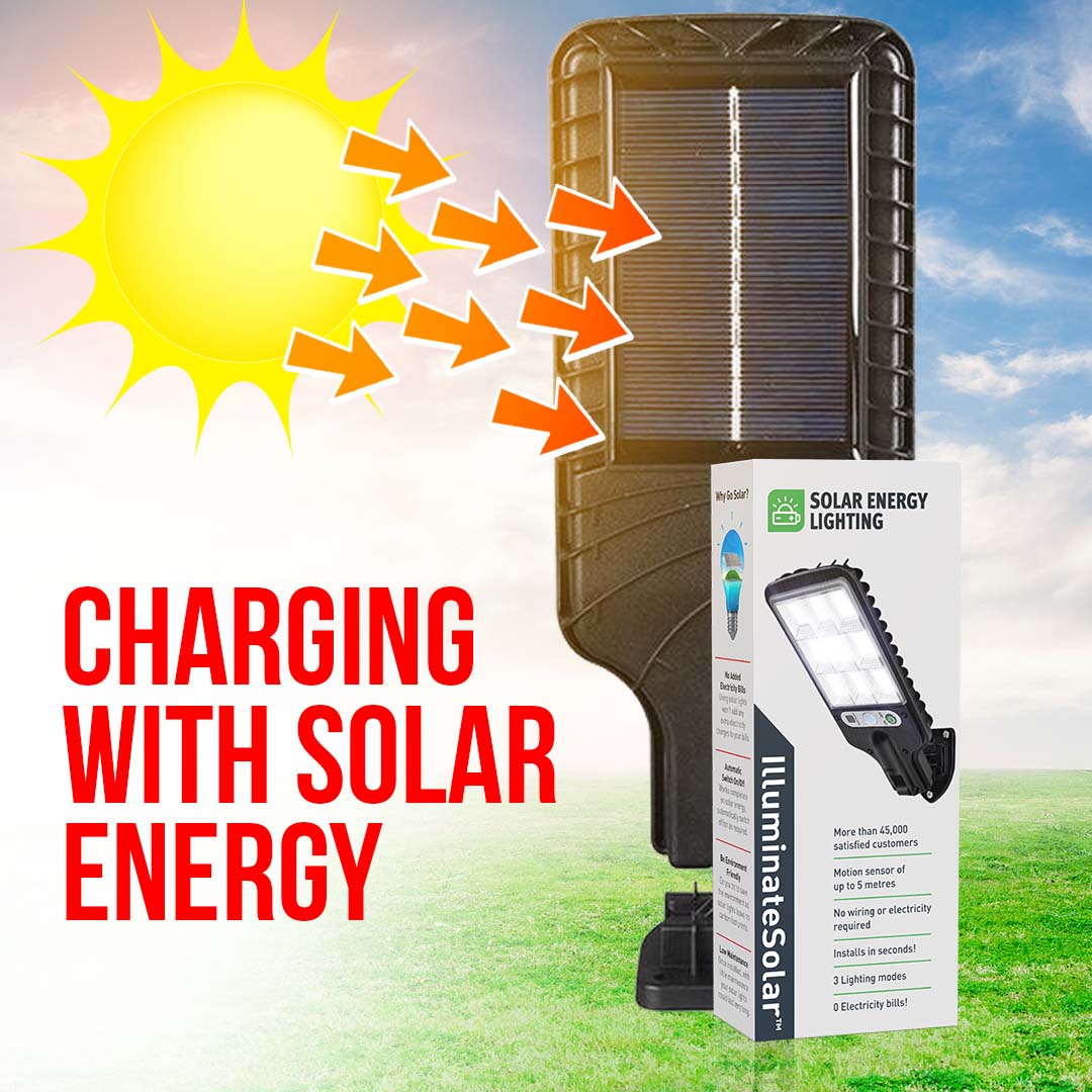 IlluminateSolar™- The Ultimate Solar Powered LED Street Lamp (BOGO)