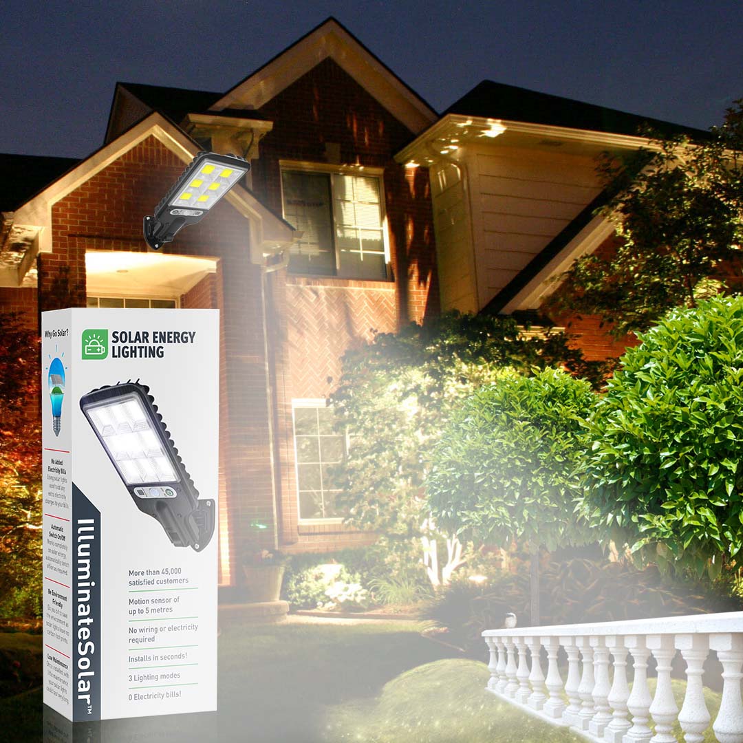 IlluminateSolar™- The Ultimate Solar Powered LED Street Lamp (BOGO)