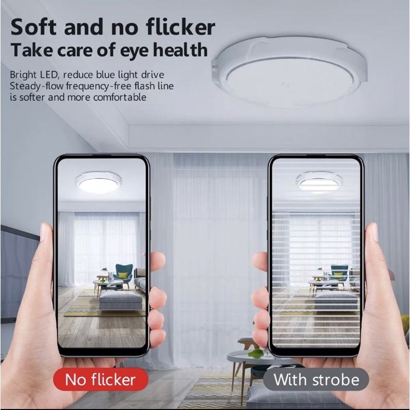Solar LED ceiling light for indoors and outdoors with remote control