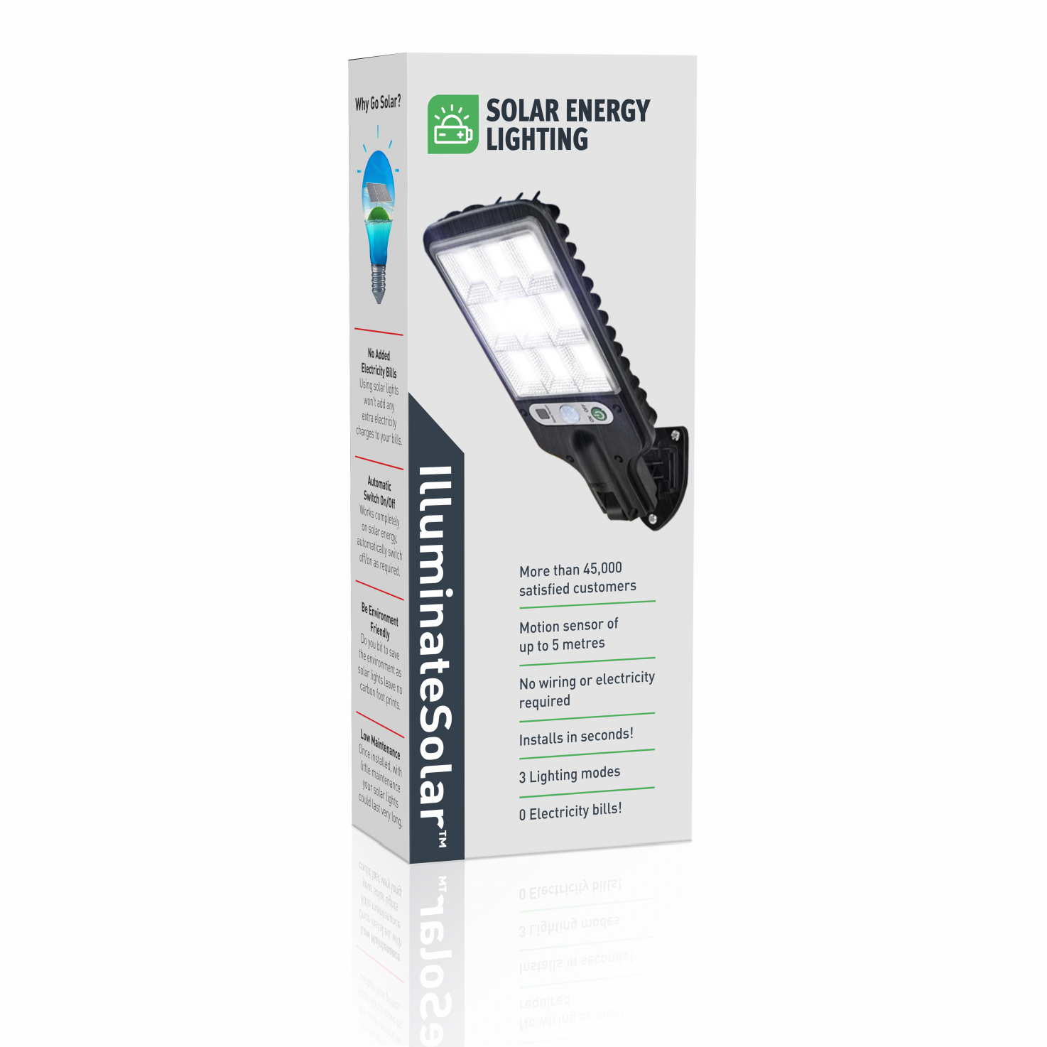 IlluminateSolar™- The Ultimate Solar Powered LED Street Lamp (BOGO)