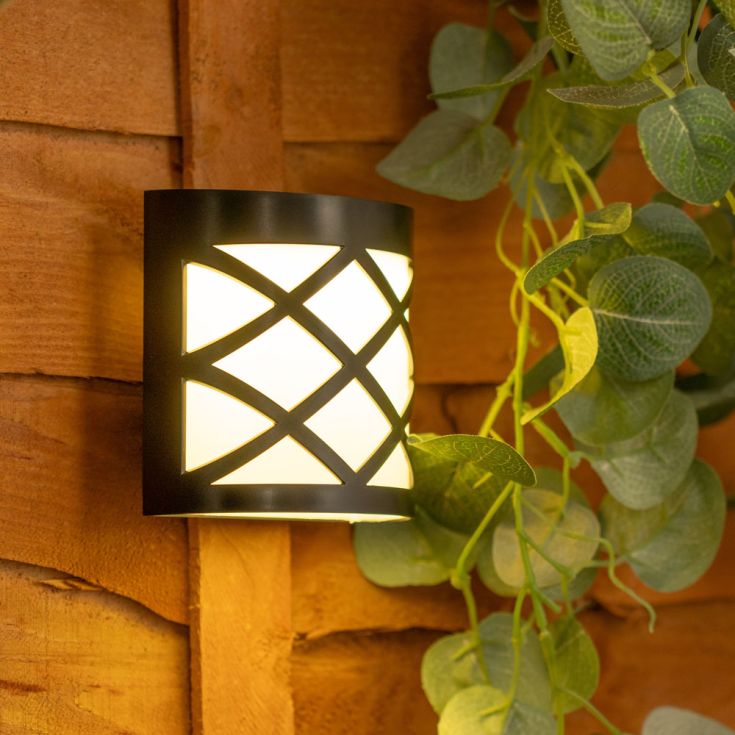 Noctura - Solar Wall and Fence Lights (4 pcs)