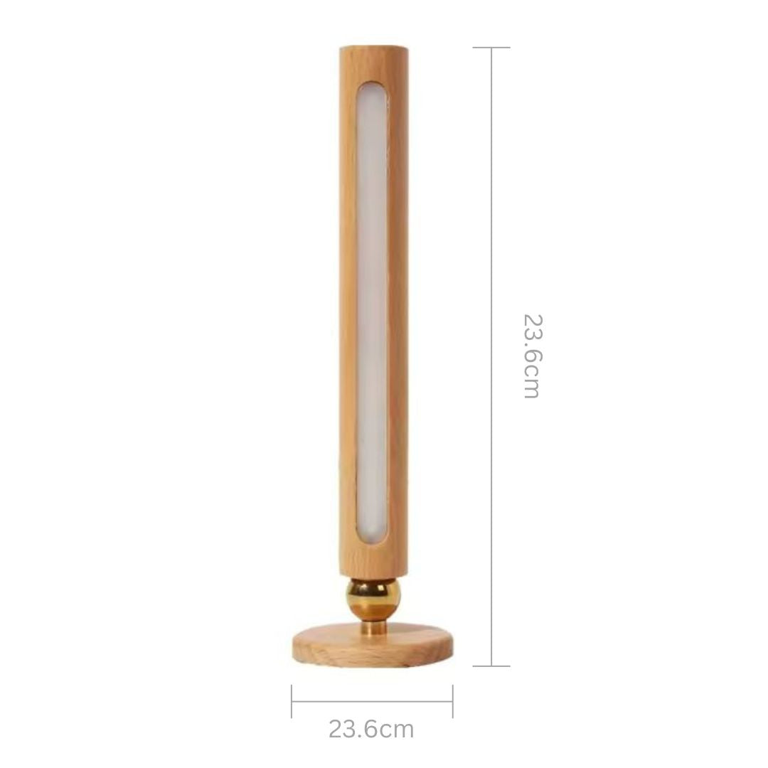 Lustre - Rechargeable Wooden Sconce