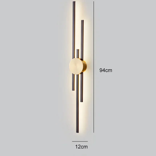 LightArt™ - Luxurious minimalist wall lights in copper