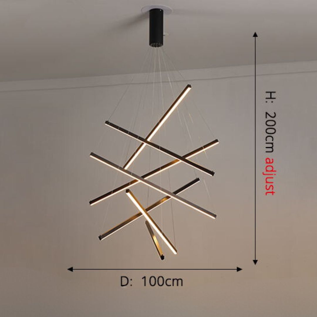 Nebula - Minimalistic chandelier light