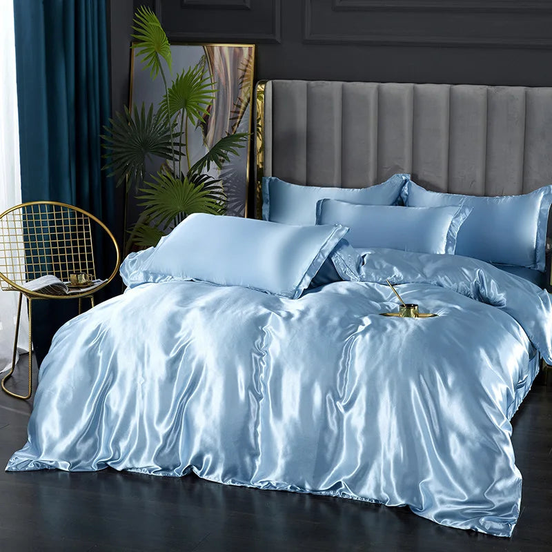 Alana - Luxury Silk Satin Bedding Set