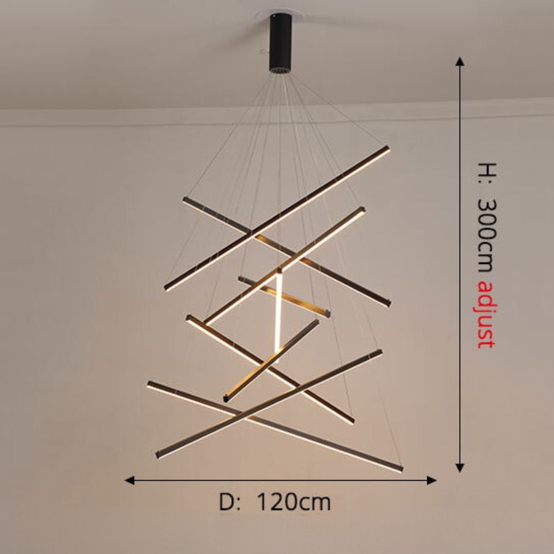 Nebula - Minimalistic chandelier light