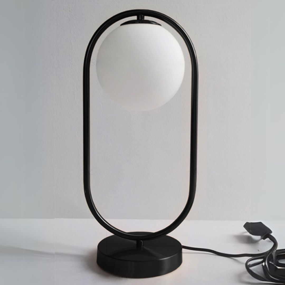 Vilnus - Modern Glass Ball Table Lamp