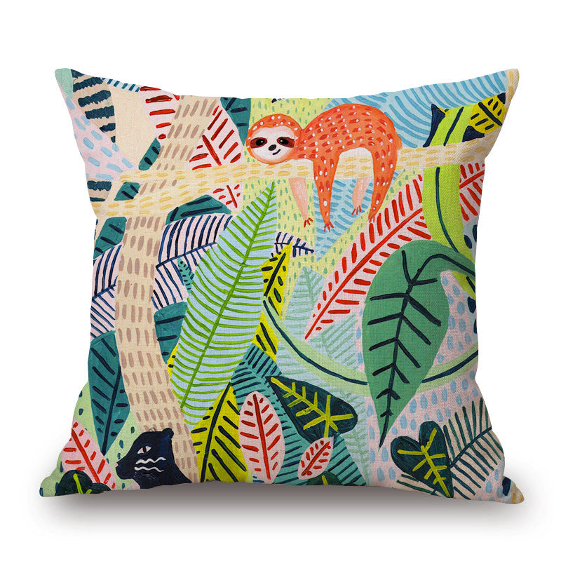 Islara - Hand Painted Tropical Cushion Covers