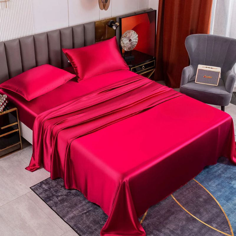 Luxe Silk Sheet Set