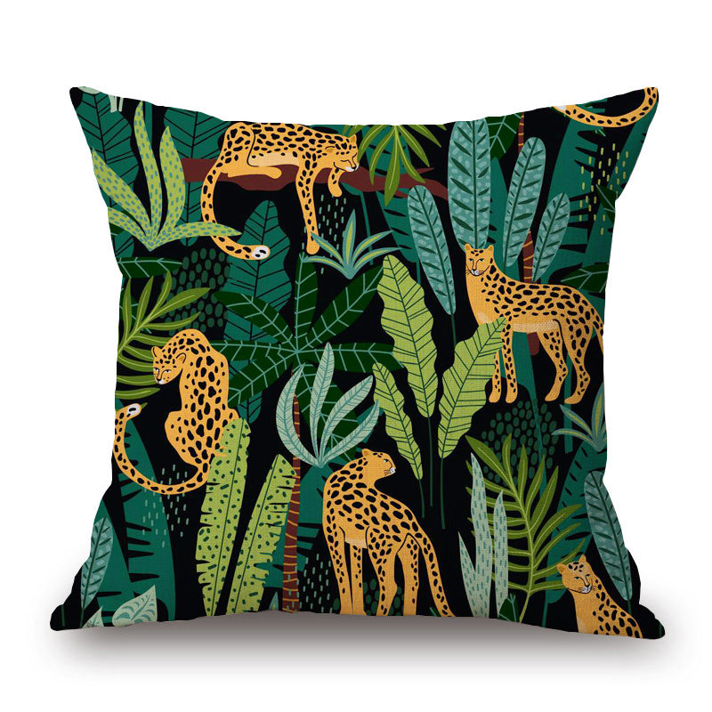 Islara - Hand Painted Tropical Cushion Covers