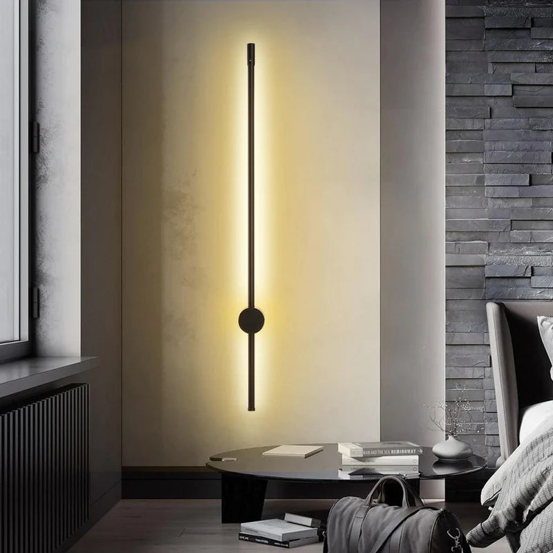 Minimalistic Stick Wall Light