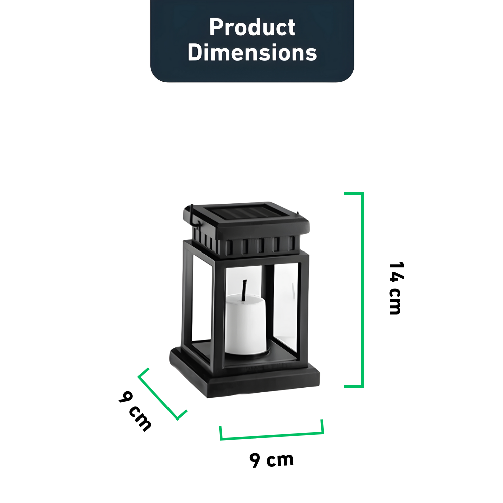 Solar Outdoor Hanging Lantern Light