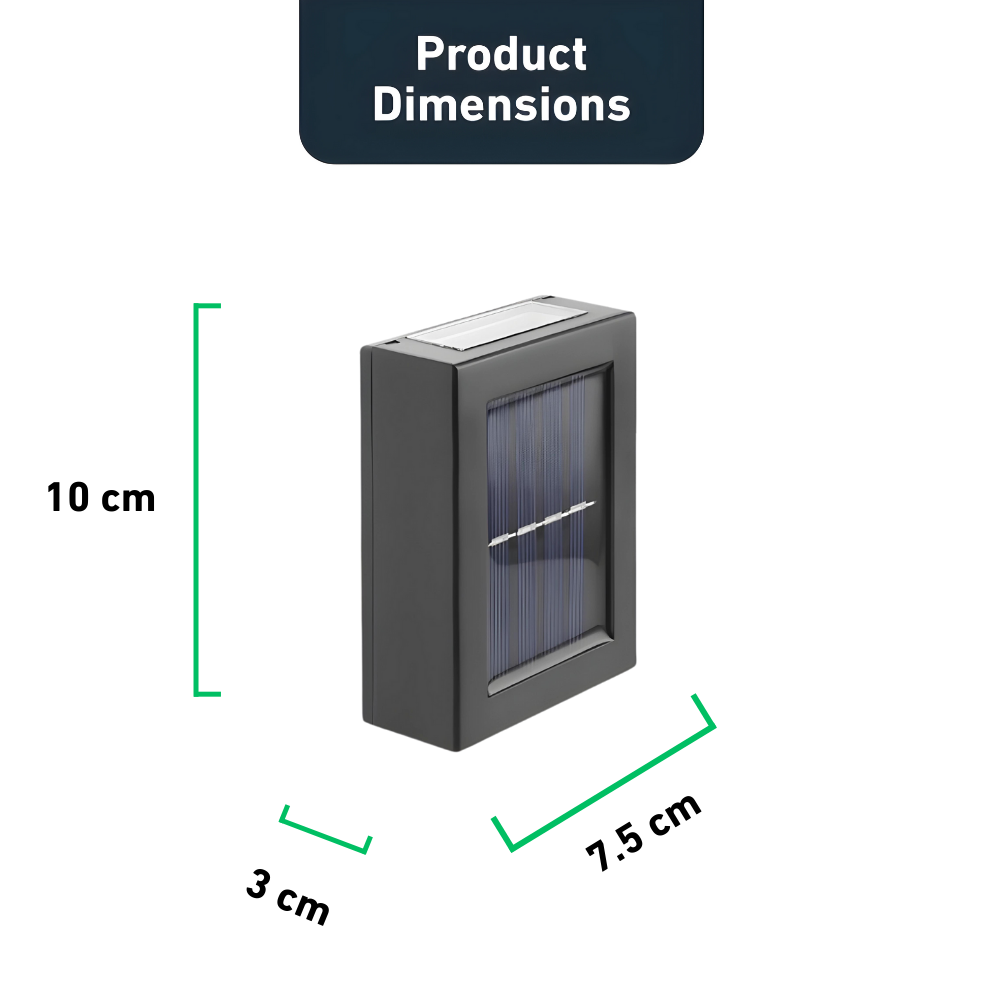 Up&Down™- LED solar up and down lights